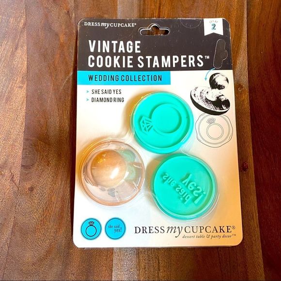 Dress my cupcake vintage cookie stampers wedding NEW IN PACKAGE - Picture 1 of 3